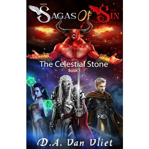 (영문도서) Sagas of Sin: The Celestial Stone Paperback, Derrick VanFleet, English, 9798986547602