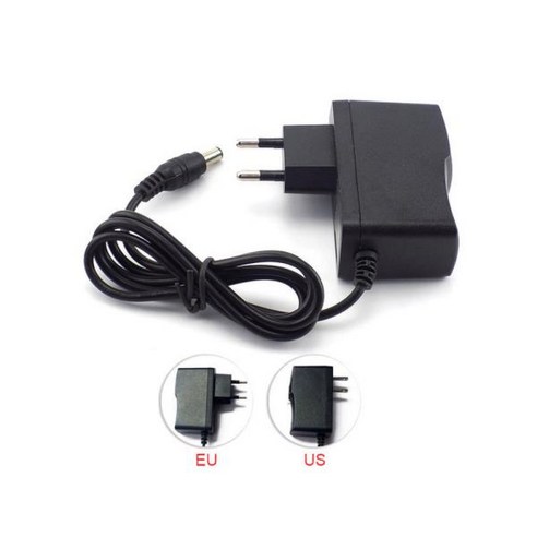 스위칭 전원 공급 장치 AC 220V 5V 24 3A 볼트 LED 스트립 조명, 01 Grey, 04 12V1A_02 US Plug