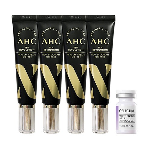 AHC 아이크림 시즌10 30ml x4 + 셀큐어 기미앰플 2x 7ml, 단품