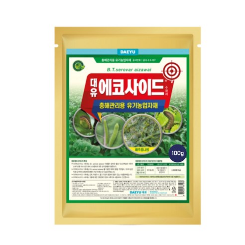 대유 에코사이드 수화제, 100g, 1개