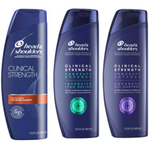 해드앤숄더 클리니컬 스트렝스 비듬 가려움 완화 샴푸 400ml 1팩(1개) 2팩(2개) Head & Shoulders Clinical, 1.비듬가려움 완화 샴푸, 1개