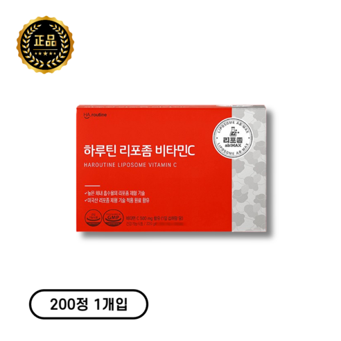 하루틴 리포좀 비타민C 1100mg 180정 6개월, 1개