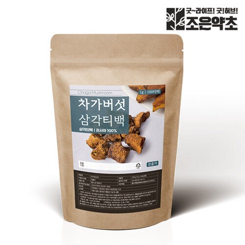차가버섯 차가버섯차 티백 1g x 100티백 (대용량), 1개