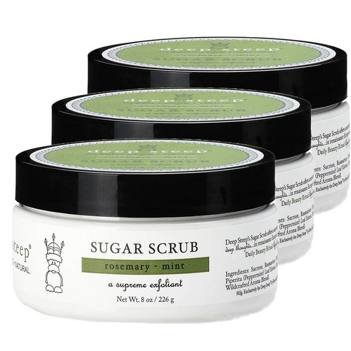 딥스팁 슈가 스크럽, 226g, Rosemary - Mint, 3개