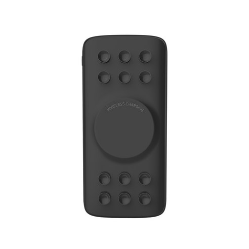 쿨린 흡착식 무선 고속충전 PD 보조배터리 10000mAh, SMODO-300, 블랙