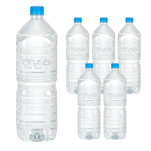 동천수 천년수 무라벨 생수 2L x 36pet [유무라벨 랜덤 발송], 36개