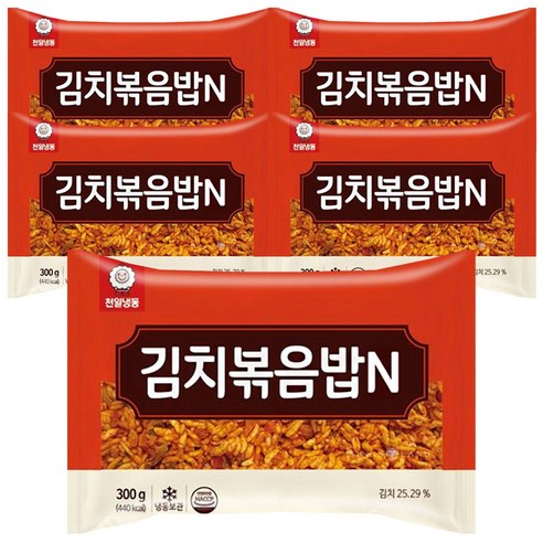 천일식품 냉동 김치볶음밥, 10개, 250g