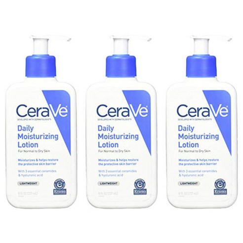 세라비 모이스처라이징 로션, 237ml, 3개