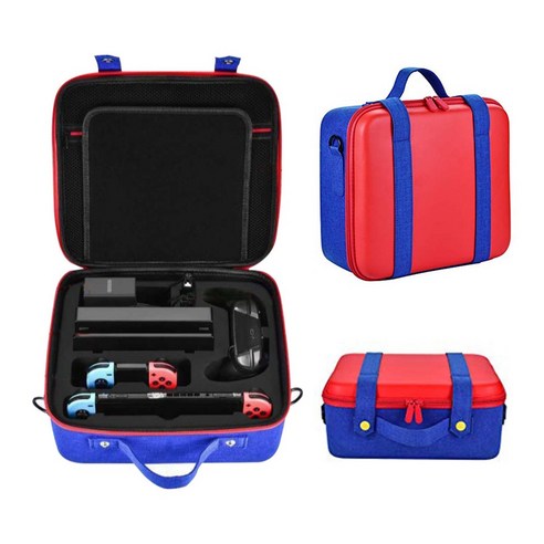 닌텐도 스위치 마리오 가방 트래블백 OLED겸용 여행용 캠핑용 보관케이스, 단품, 1개