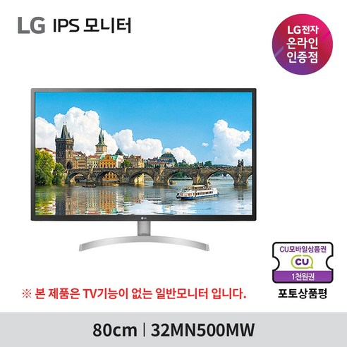   LG전자 80cm FHD 모니터, 32MN500MW