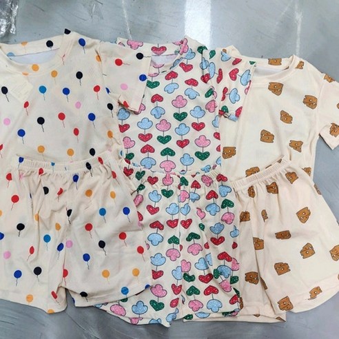 땀 많은 우리 아이, 올여름 시원하게! 온리히얼 아기 치즈 실내복 3종 세트 솔직 후기 치즈실내복여름