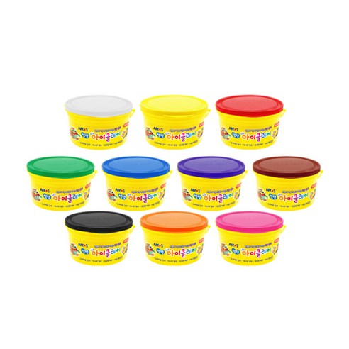아모스 탱탱 아이클레이 600g, 검정, 1개
