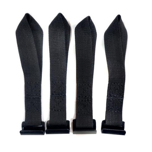 락모터스 루프백 고리 루프박스 고정벨트 스트랩 웨빙고리, 1개