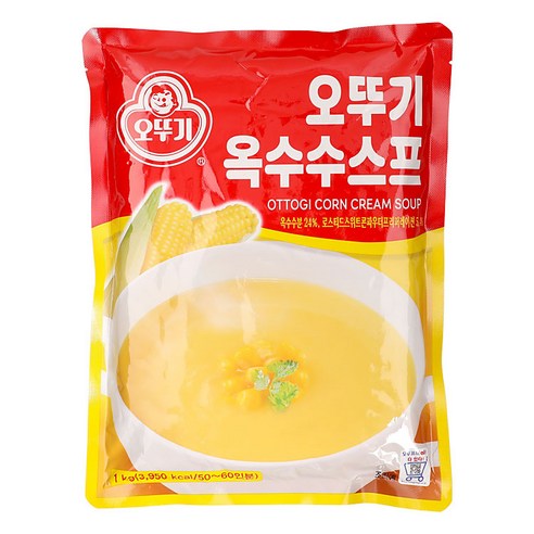 오뚜기 옥수수스프1kg오뚜기, 1kg, 1개