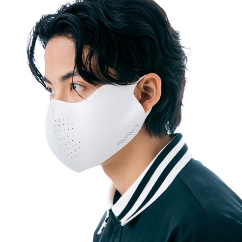 [AVAVE] 어베이브 페이스가드 자외선차단 스포츠 골프 마스크, 화이트 L, 페이스가드:화이트 L, 1개