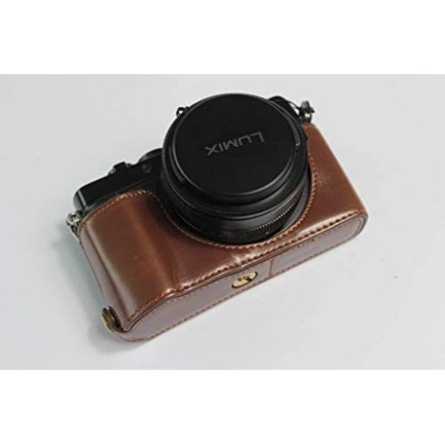 일본직발송 2. KOOWL 대응 PANASONIC LUMIX 파나소닉 PEN LX100M2 LX100 II 카메라 케이스 카메라 커버 카, One Size_커피 색상, One Size_커피 색상, 상세 설명 참조0 Best Top5