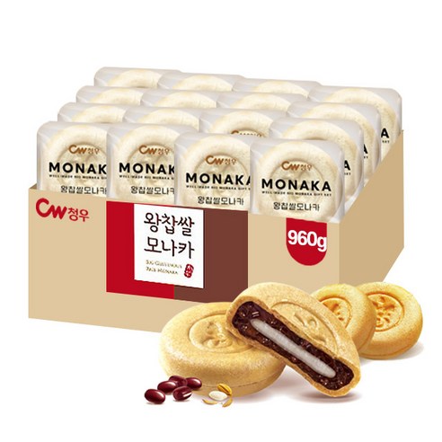 청우 왕찹쌀 모나카