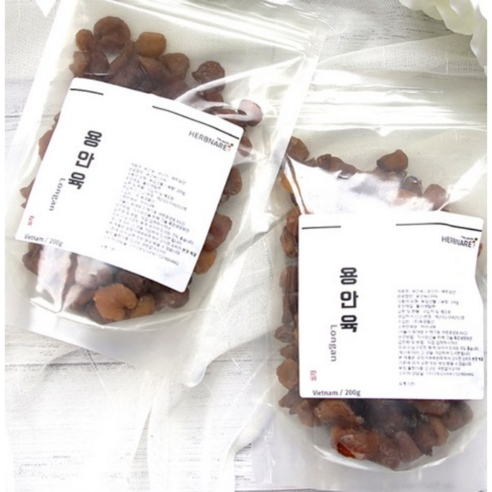 허브나래 건조 용안육, 200g, 6개