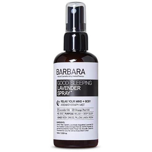 바르바라 굿슬리핑 스프레이, 라벤더, 100ml, 1개
