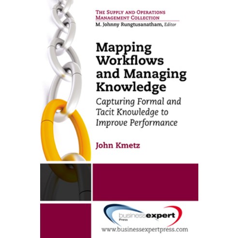 (영문도서) Mapping Workflows and Managing Knowledge: Capturing Formal andTacit Knowledge to ImprovePerfo... Paperback, Business Expert Press