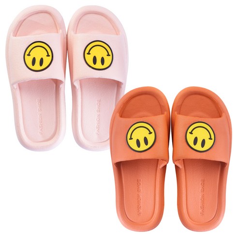 어나더디 스마일 슬리퍼, 오렌지(여) + 핑크(여)