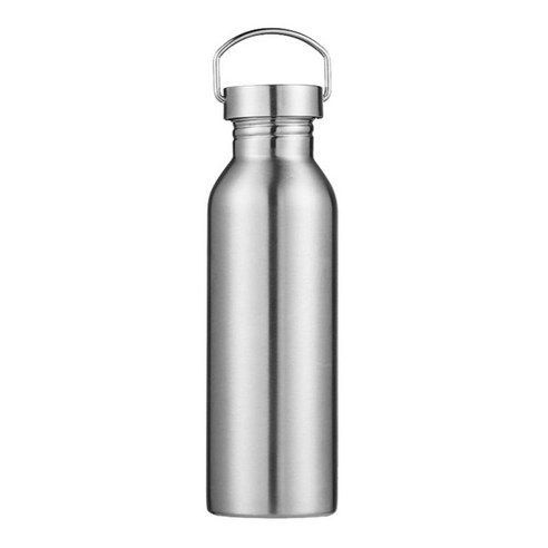 휴대용 마시는 빨대 스포츠 물병 누출 방지 BPA가 없는 스테인리스 물병 컵 - 경량 및 휴대용, 750ML, 설명, 스테인레스 스틸