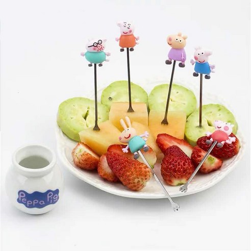 페파피그 티포크 세트: 사랑스러움이 가득한 디저트 타임!