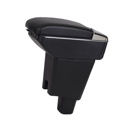 센터 콘솔 보관함 7 USB 포트 우아한 스타일 Perodua Axia 교체용 자동 장착형 재설치 가능 베이스 브래킷 간단한, 검은 선, {"사이즈":"34x14.5x14cm"}, {"수건소재":"플라스틱"}