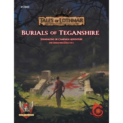 Burials of Teganshire for 5E Paperback, Griffon Lore Games LLC