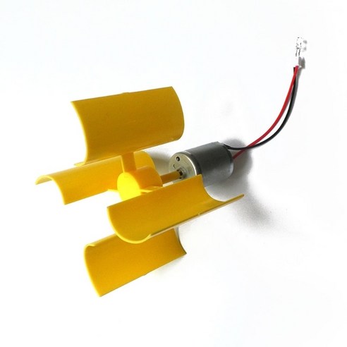 발전기 디스플레이 효과 개선에 적합한 미니 풍력 터빈 수직 모델 DIY 실험을 위한 소형 모터 블레이드