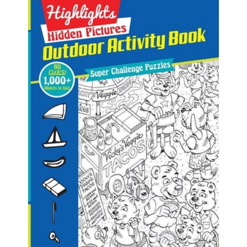 (영문도서) Outdoor Activity Book (Highlights Hidden Pictures) Paperback, Independently Published, English, 9798422977901