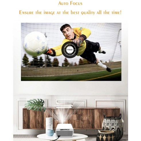 손안의 영화관, 미니 빔프로젝터로 일상에 특별한 휴식을 선물하세요.