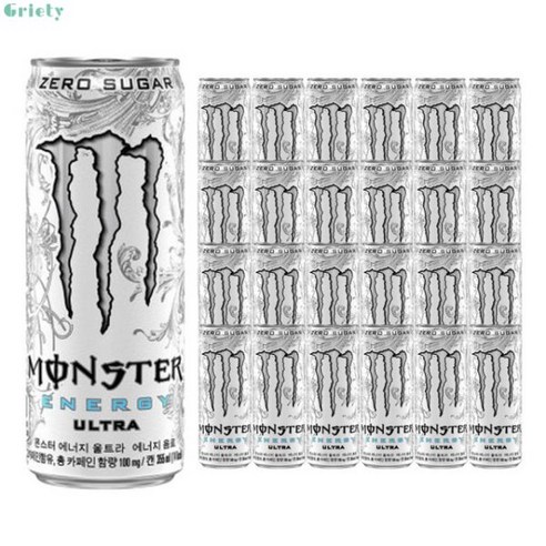 몬스터에너지 울트라 355ml 24can 11203661, 몬스터 혼합, 355ml 울트라12 망고12, 24개