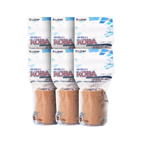밴드골드 자가 점착 붕대 코바 75mm, 1개입, 30개