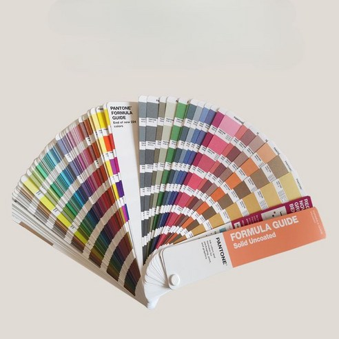 2022 팬톤컬러칩 국제 표준 PANTONE 호환 U버전 무광택 - 컬러가이드 | 쿠팡