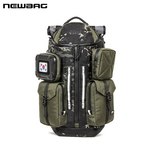 다재다능한 기능과 화려한 디자인으로 고객님의 다양한 용도에 맞게 활용할 수 있는 NEWBAG 프리미엄 대용량 밀리터리 아웃도어 3WAY 백팩