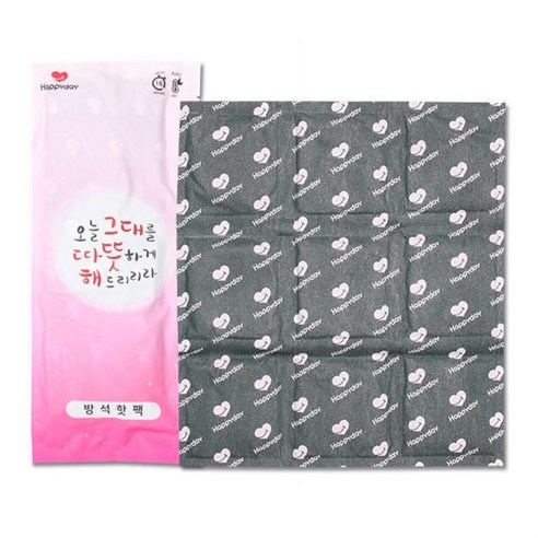 방석 찜질팩 대형 핫팩 국산 30x30 16시간 해피데이(9231EA) dou*9195di, 개1개, 본상품선택