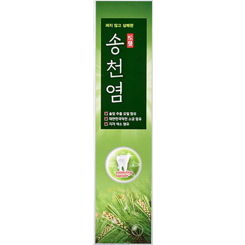 아모레퍼시픽 메디안 송천염 소금잇몸치약 120g, 6개