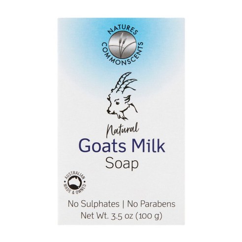 호주 네이처스 커먼센트 고트 밀크 산양유 비누 Natures Commonscents Goats Milk Soap, 1개, 1개, 100g