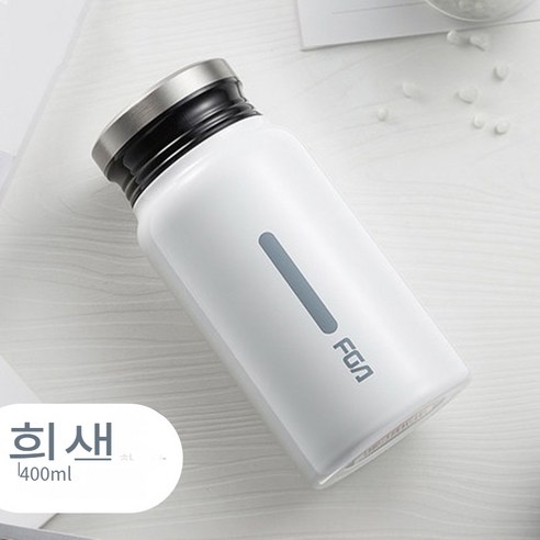 부광 텀블러 316L 스테인리스 불린 티컵, 400ML-600ML, 진주 화이트400ML304스테인리스 스틸