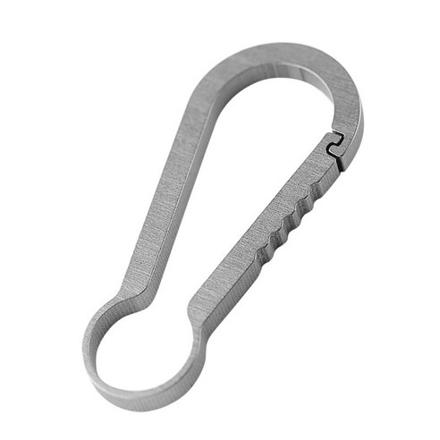 튼튼한 금속 버클 스냅 봄 클립 걸이 신속 이탈 Carabiner 옥외, 합금, 59mm 실버