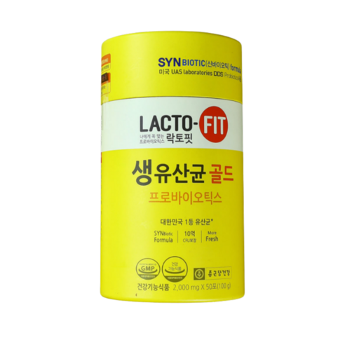 락토핏 생유산균 골드 선물세트, 100g, 2개