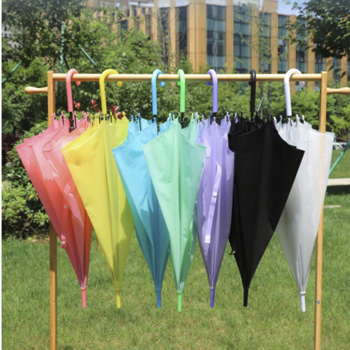 썬스타마켓 초경량 튼튼한 파스텔 우산 – 어린이집 답례품 5개 또는 10개 세트 투명우산