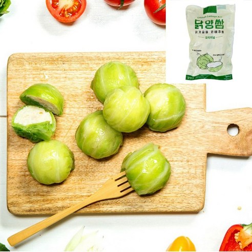 건강한 식단의 완성, 아쿠아링크 닭양쌈 닭가슴살양배추쌈 오리지날