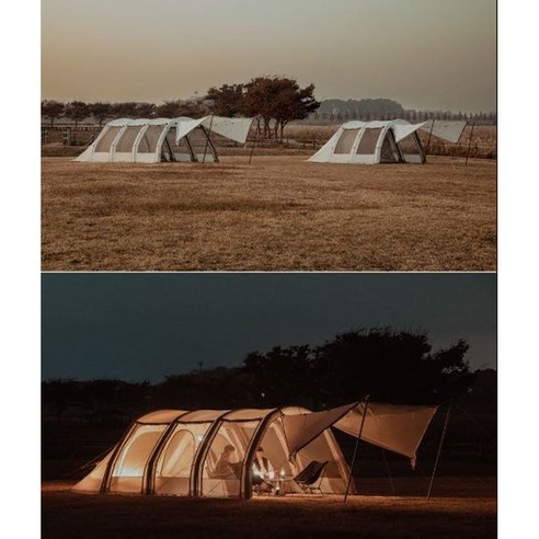 폴라리스 에어 터널형 텐트와 함께 잊지 못할 감성 캠핑을 경험하세요.