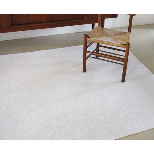 [원웨이라이프]사계절용 인테리어 소프트 극세사 무지 러그