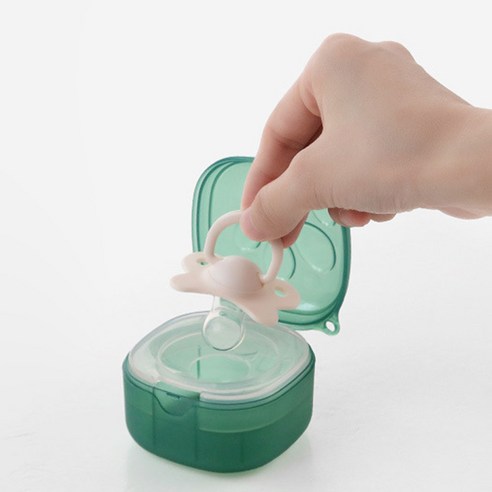 위생적인 보관으로 안심 육아를 완성하는 신생아 공갈 젖꼭지 보관 케이스