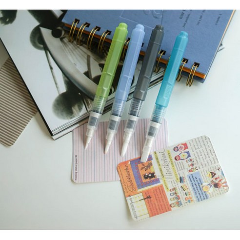 언제 어디서나 촉촉하게! 스테들러 워터브러쉬로 간편하게 즐기는 수채화