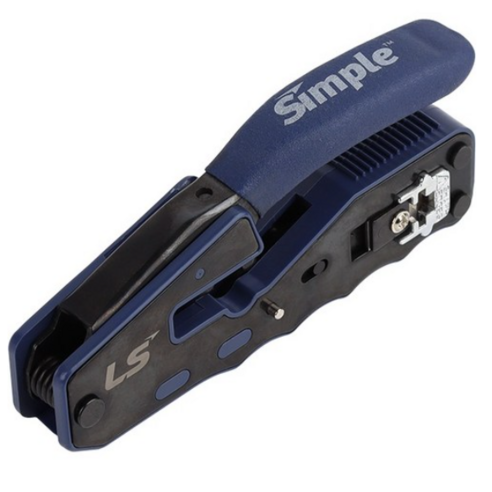 [LS전선] LS-CT-EZ Snap Plug 랜툴 Crimp Tool [CAT.6 RJ45 EZ 전용툴] 2개 세트 랜선툴