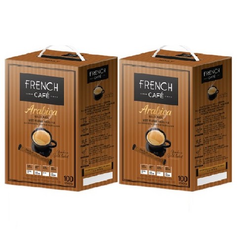 프렌치카페 카페믹스 아라비카 골드라벨10.7gx100 x2, 10.7g, 100개입, 2개